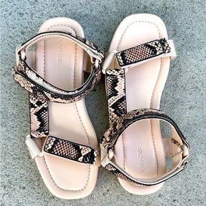 Vince | Women’s Shoes | Vince Carver Leather Snakeskin Platform Sandals